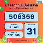 เช็คผลลงทะเบียนสลากกินแบ่ง